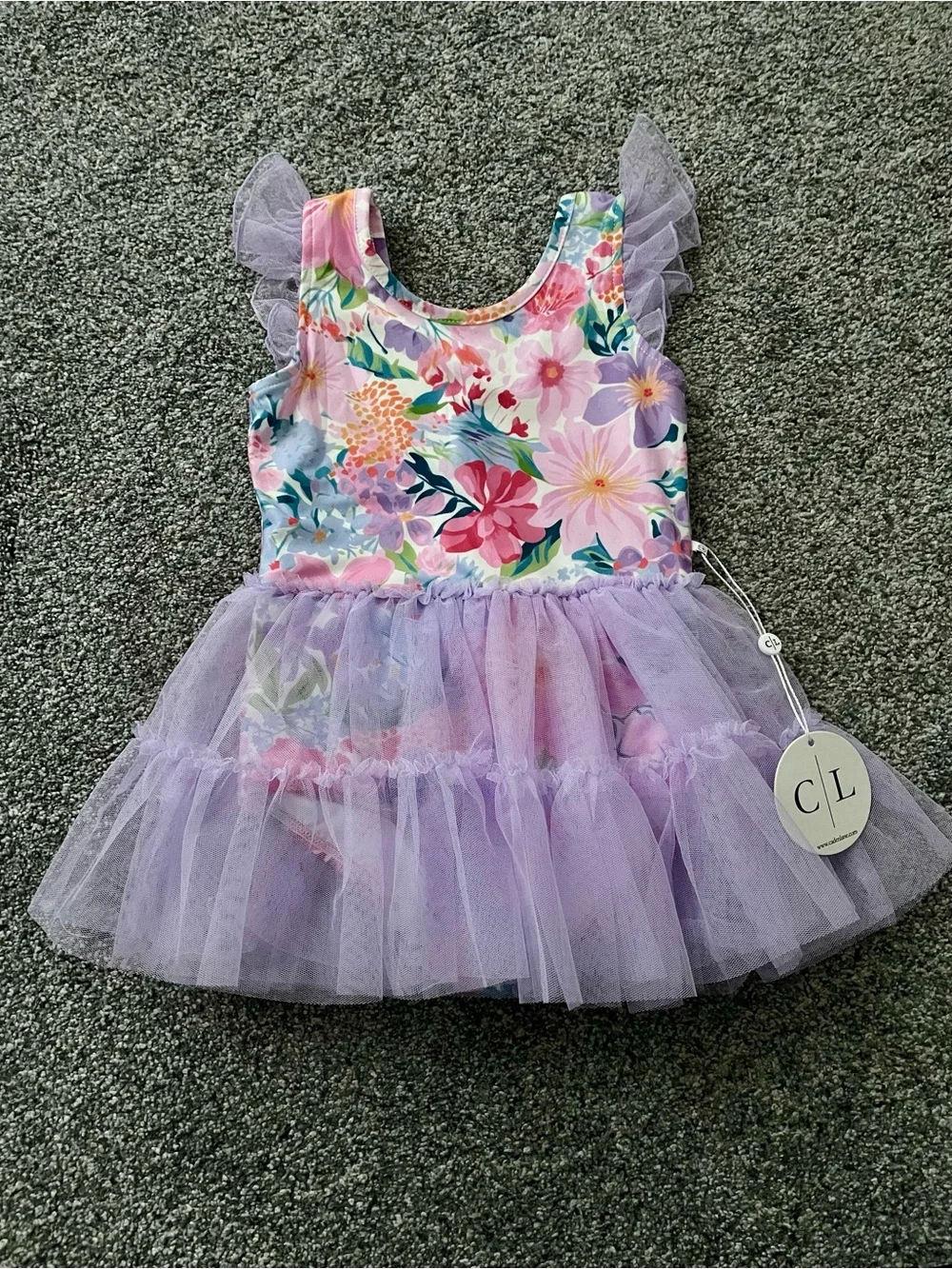 Caden Lane Ruffle Skirt Leotard NWT - Picture 4 of 4
